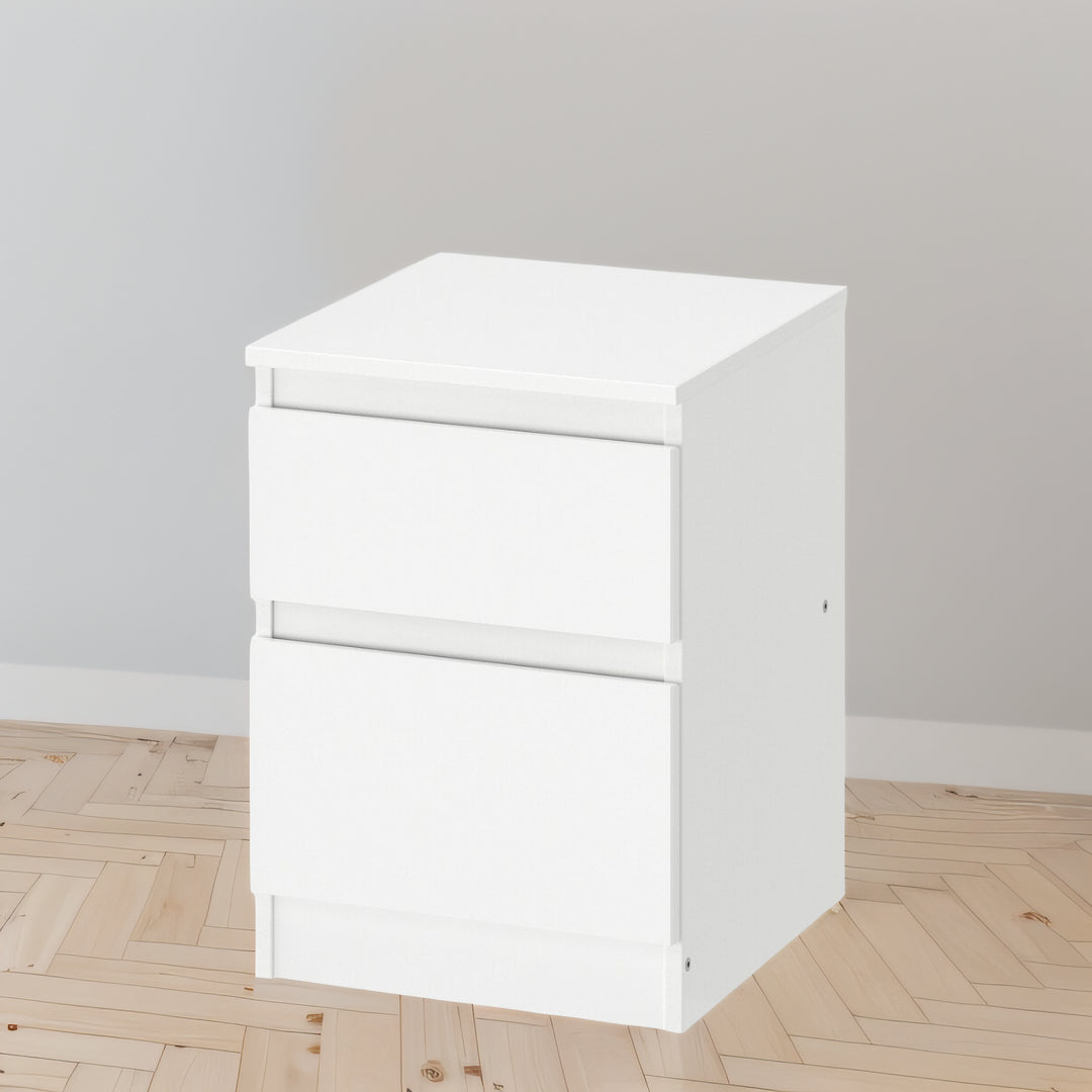 IKEA KULLEN Chest of 2 drawers, white, 35x49 cm