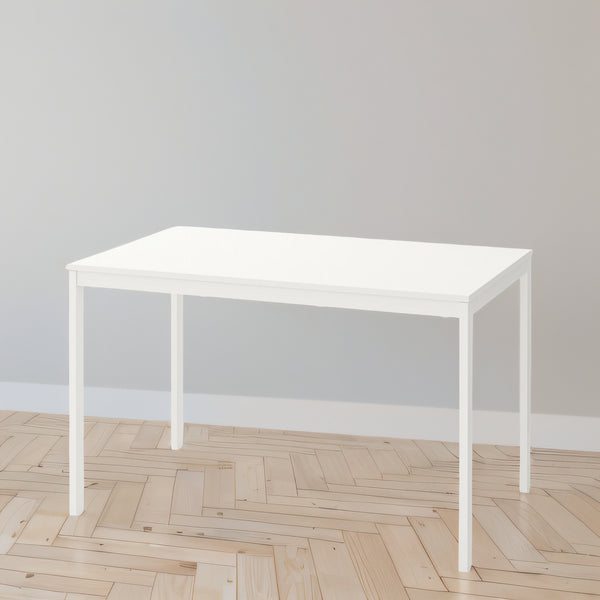 IKEA VANGSTA Extendable table, white, 120/180x75 cm