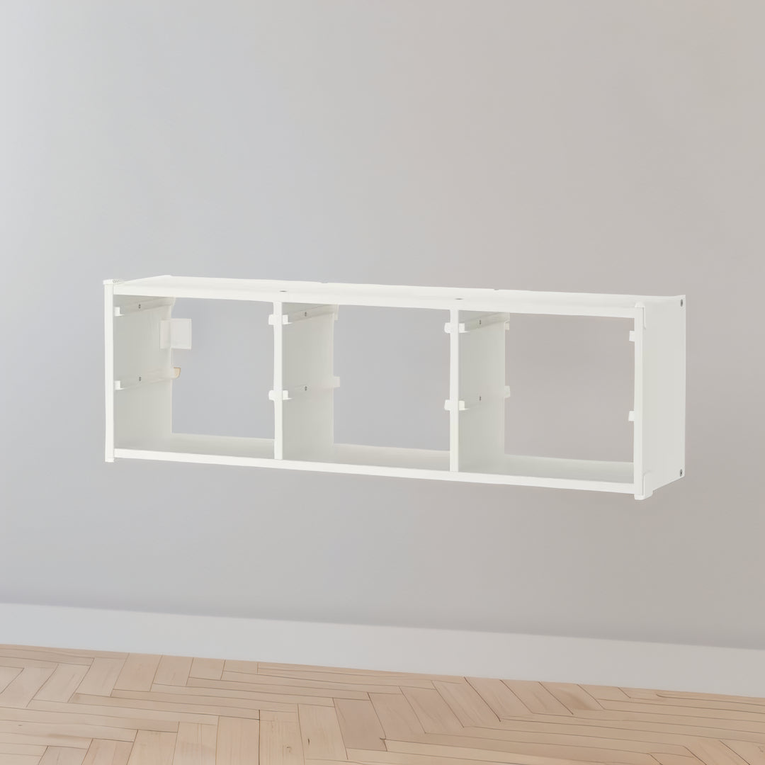 IKEA TROFAST Wall storage, white, 99x30 cm