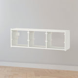 IKEA TROFAST Wall storage, white, 99x30 cm