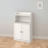 IKEA HAUGA Cabinet with 2 doors, white, 70x116 cm