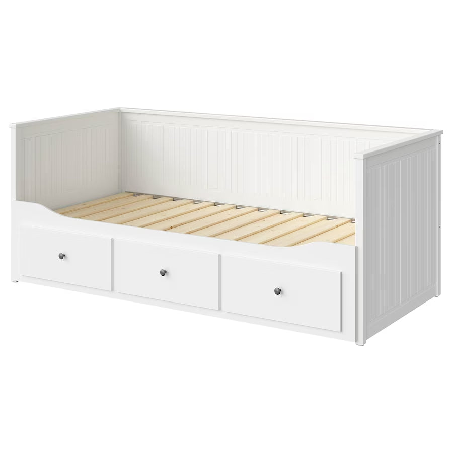 IKEA HEMNES Day-bed frame, white, 80x200 cm