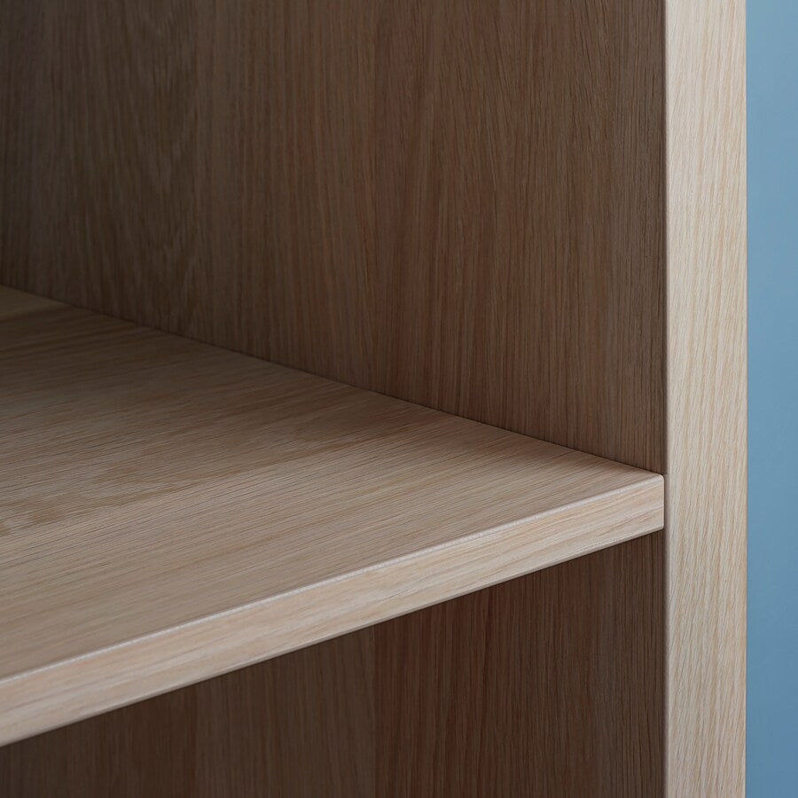 IKEA KALLAX Shelving unit 2x2, oak effect, 77x77 cm
