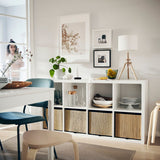 IKEA KALLAX Shelving unit 4x2, white, 77x147 cm