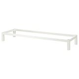 IKEA KALLAX Shelving with underframe, white, 147x94 cm