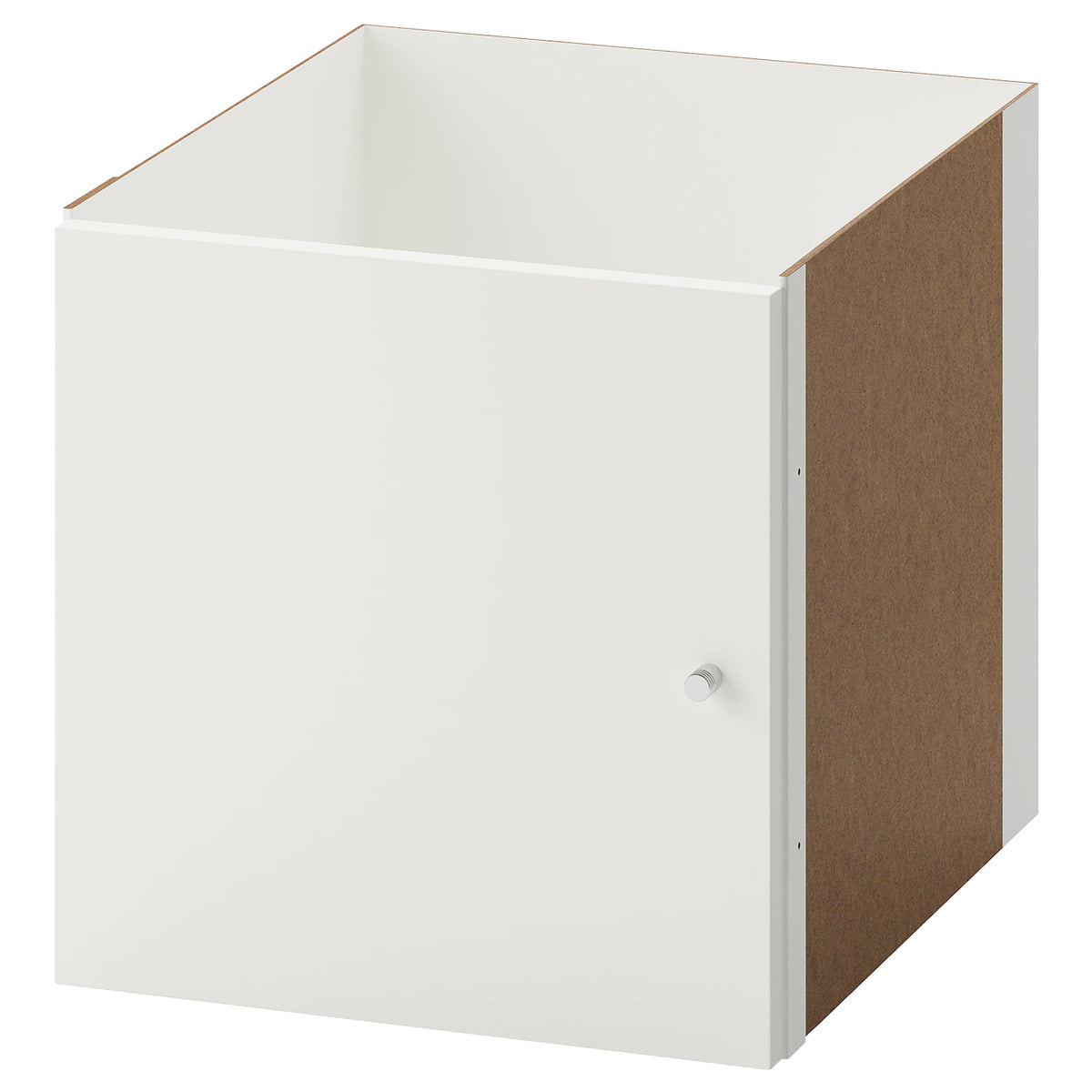 IKEA KALLAX Shelving with 4 doors, white, 147x112 cm
