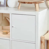 IKEA KALLAX Insert with door, white, 33x33 cm