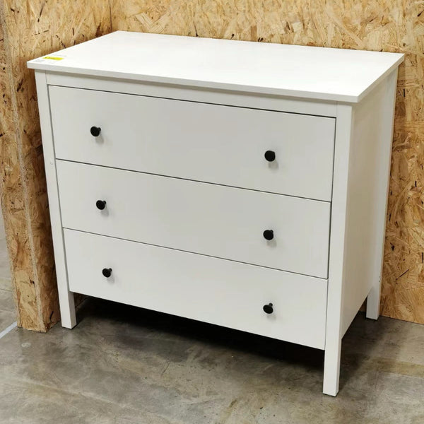 IKEA KOPPANG Chest of 3 drawers, white, 90x83 cm