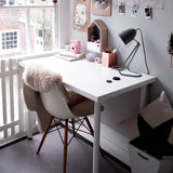 IKEA LAGKAPTEN / ADILS Desk, white, 120x60 cm