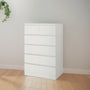 IKEA MALM Chest of 6 drawers, white, 80x123 cm