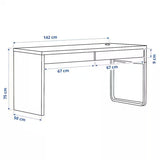 IKEA MICKE Desk, white, 142x50 cm