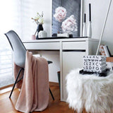 KEA MICKE Desk, white, 105x50 cm