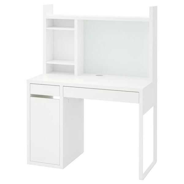 IKEA MICKE Desk with add-on, 105x50 cm