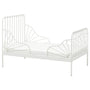 IKEA MINNEN Extendable bed w sprung mattress, 80x200 cm