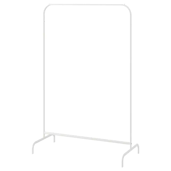 IKEA MULIG Clothes rack, white, 99x152 cm