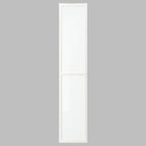 IKEA BILLY OXBERG glass door, white, 40x192 cm