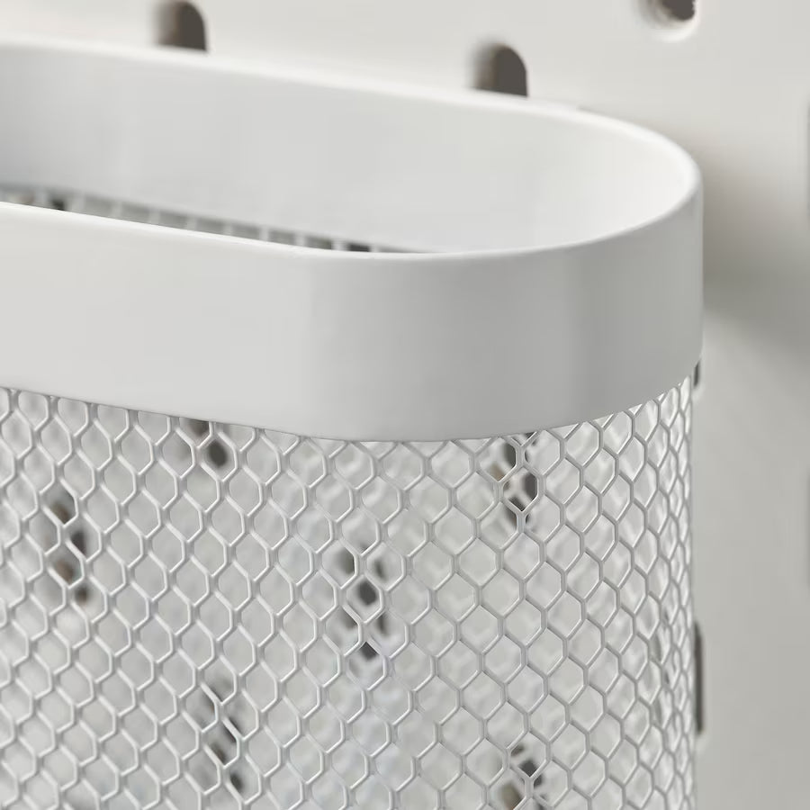 IKEA SKADIS Storage basket, set of 3, white