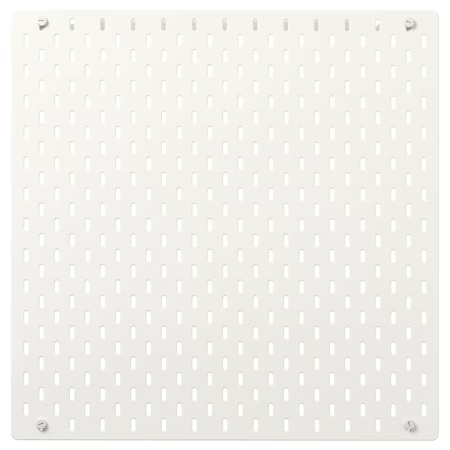 IKEA SKADIS Pegboard, white, 56x56 cm
