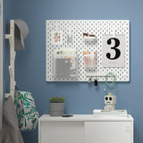 IKEA SKADIS Pegboard, white, 76x56 cm