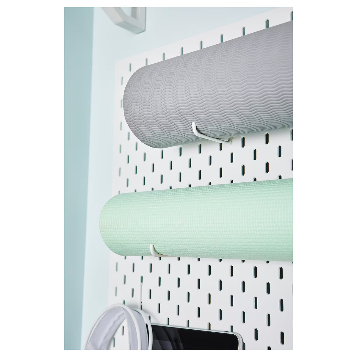 IKEA SKADIS Hook, white, 2 pack