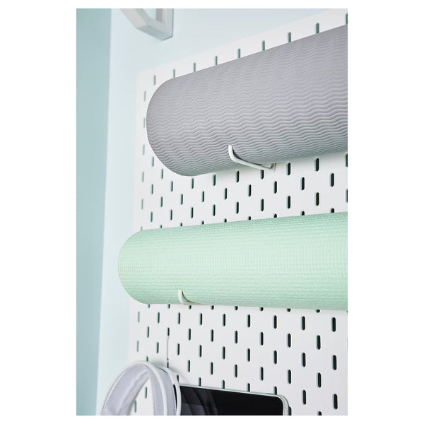 IKEA SKADIS Hook, white, 2 pack