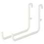 IKEA SKADIS Hook, white, 2 pack
