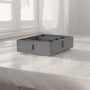 IKEA SKUBB box with compartments, dark grey, 44x34x11 cm