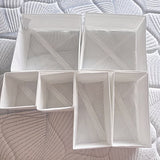 IKEA SKUBB box, set of 6, white