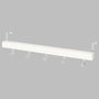 IKEA TJUSIG Hanger for door/wall, white, 60 cm