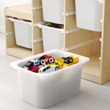 IKEA TROFAST Storage box, medium white, 42x30x23 cm