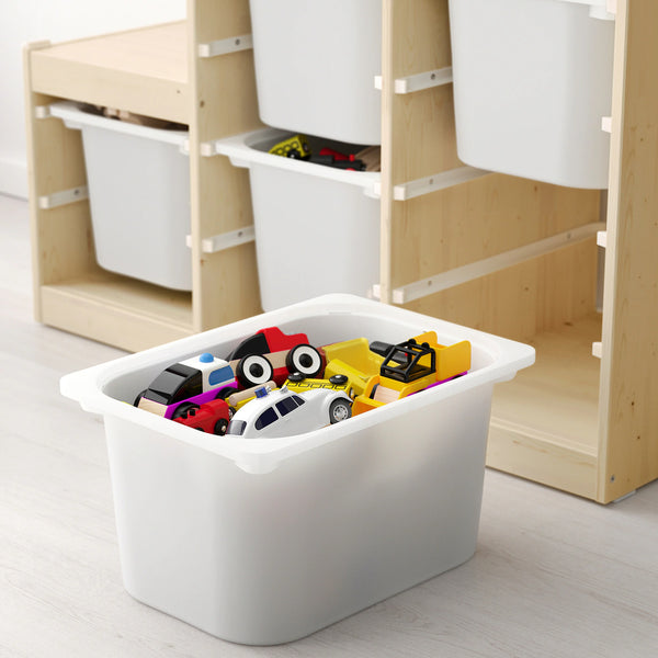 IKEA TROFAST Storage box, medium white, 42x30x23 cm