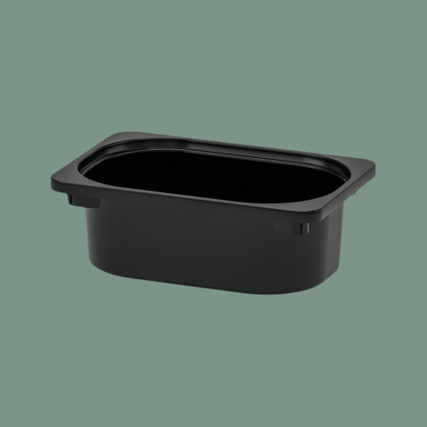 IKEA TROFAST storage box, XS black, 20x30x10 cm