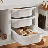 IKEA TROFAST storage box, small white, 42x30x10 cm