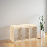 IKEA TROFAST Frame, light white stained pine, 93x44x53 cm