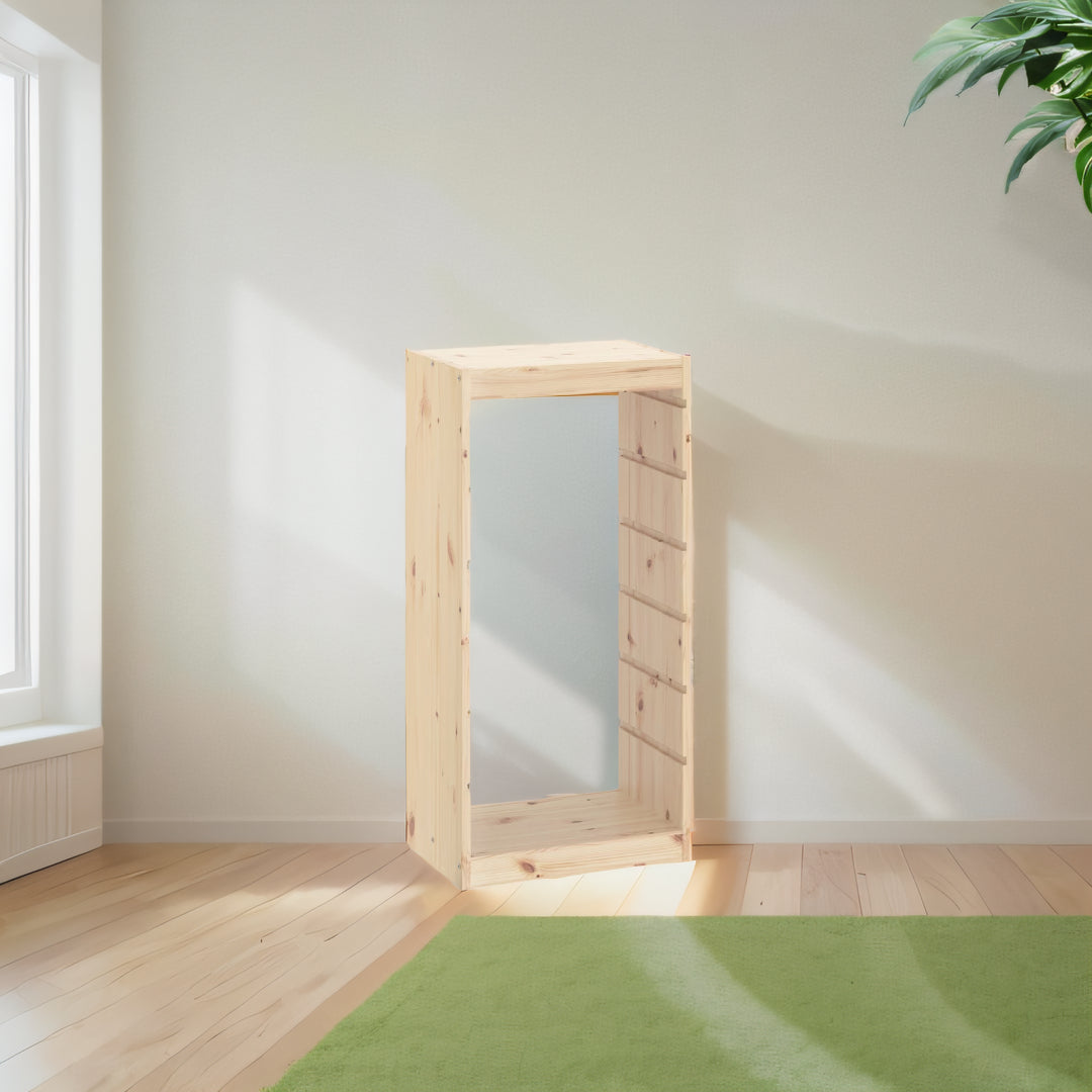 IKEA TROFAST frame, pine, 44x30x91 cm