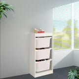 IKEA TROFAST storage combination with 3 boxes, white, 46x30x95 cm