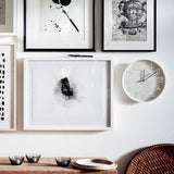 IKEA TROMMA Wall clock, white, 25 cm