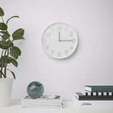 IKEA TROMMA Wall clock, white, 25 cm