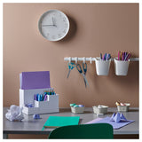 IKEA TROMMA Wall clock, white, 25 cm