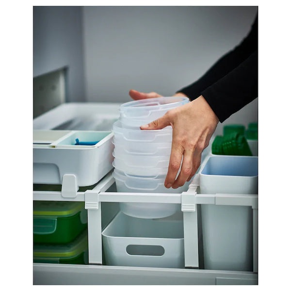 IKEA VARIERA Box, white, 24x17 cm