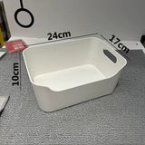 IKEA VARIERA box, white, 24x17 cm