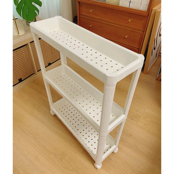 IKEA VESKEN Trolley, white, 54x18x71 cm