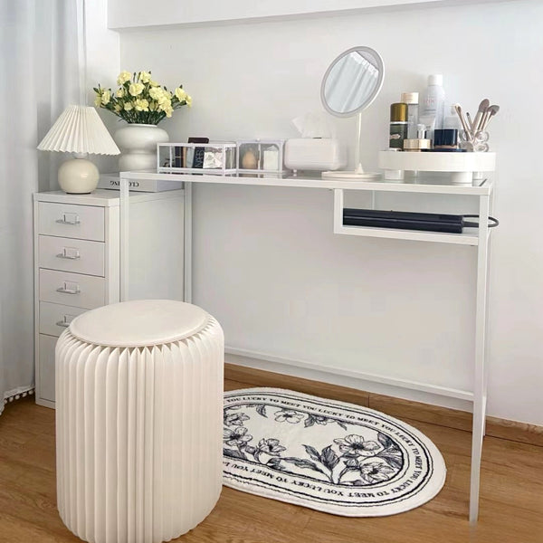 IKEA VITTSJO laptop table, white, 100x36 cm