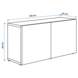 IKEA BESTA Wall-mounted cabinet, white, 120x42x64 cm