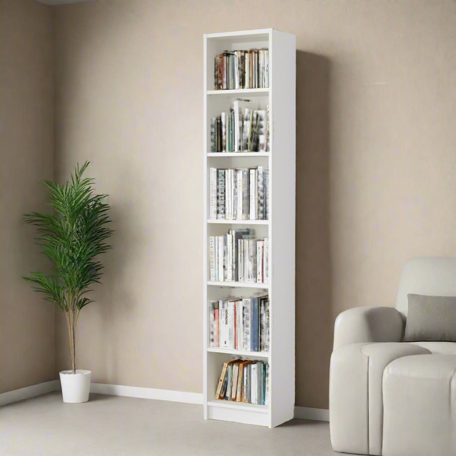 IKEA BILLY Bookcase, white, 40x28x202 cm