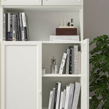 IKEA BILLY Bookcase w extension, white, 160x30x237 cm