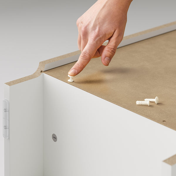 IKEA BILLY Bookcase, white, 80x28x202 cm