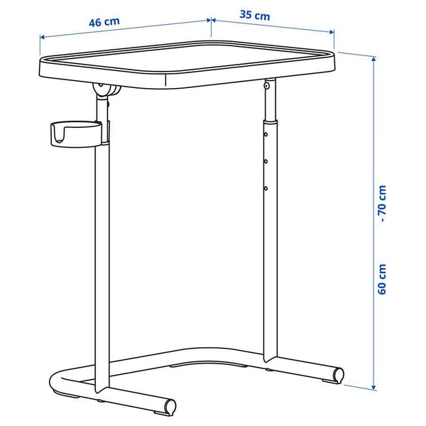 IKEA BJORKASEN Laptop stand, beige