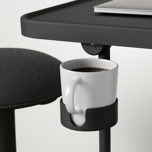 IKEA BJORKASEN Laptop stand, anthracite