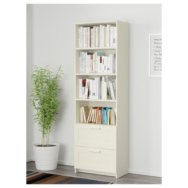 IKEA BRIMNES Bookcase, white, 60x190 cm